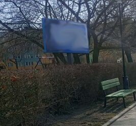 Miejsce pod&nbsp;reklamę zewnętrzną przy ul.&nbsp;Żarnowieckiej 4