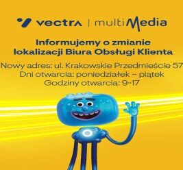Komunikat w&nbsp;sprawie zmiany adresu firmy VECTRA