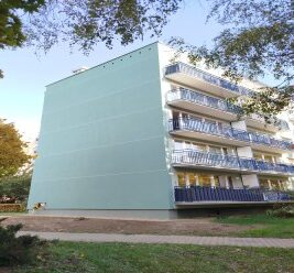 Ukończono remont ściany w&nbsp;budynku przy ul.&nbsp;Nadbystrzyckiej 89
